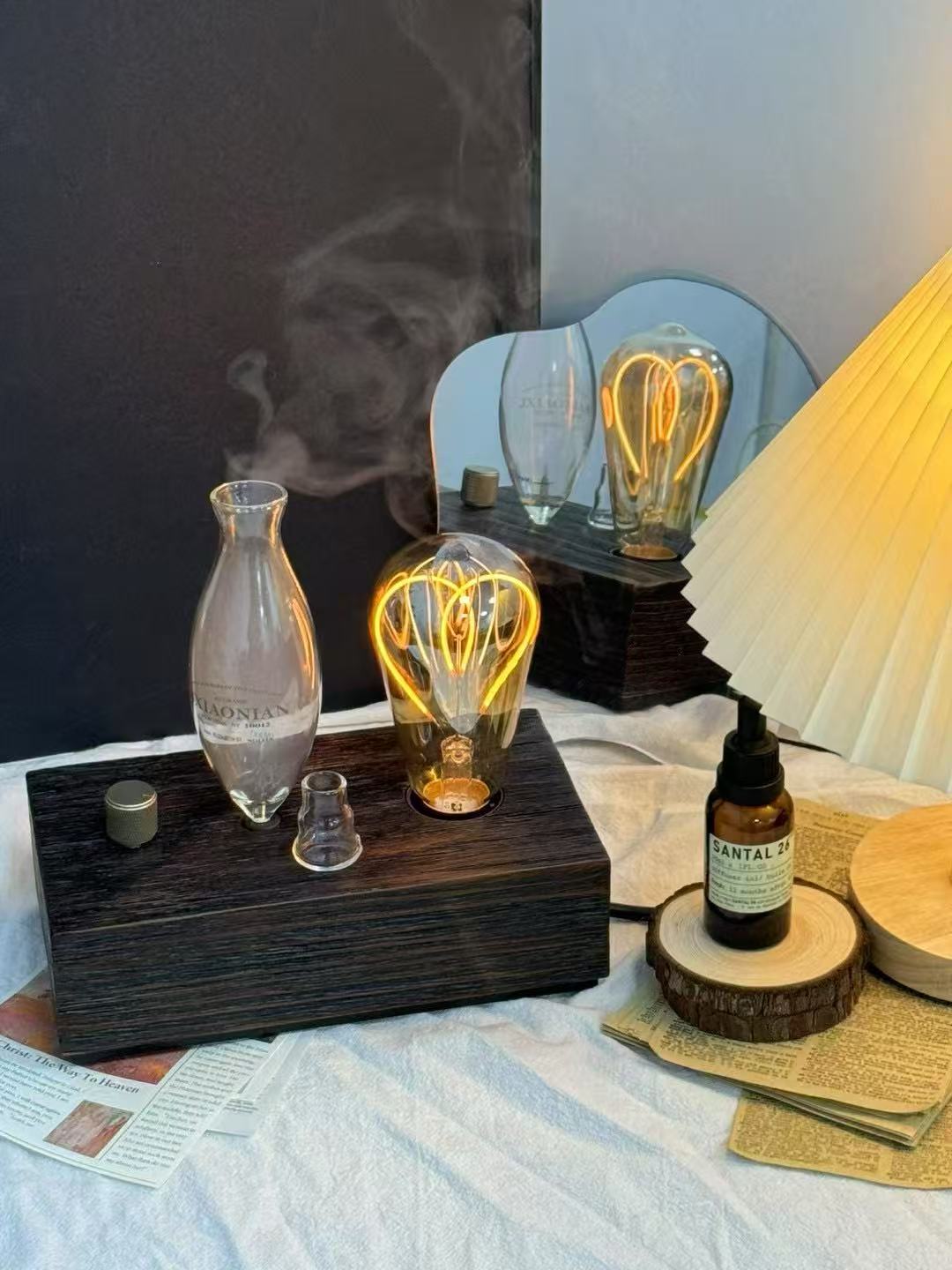 Relaxing Bedroom With Essential Oils