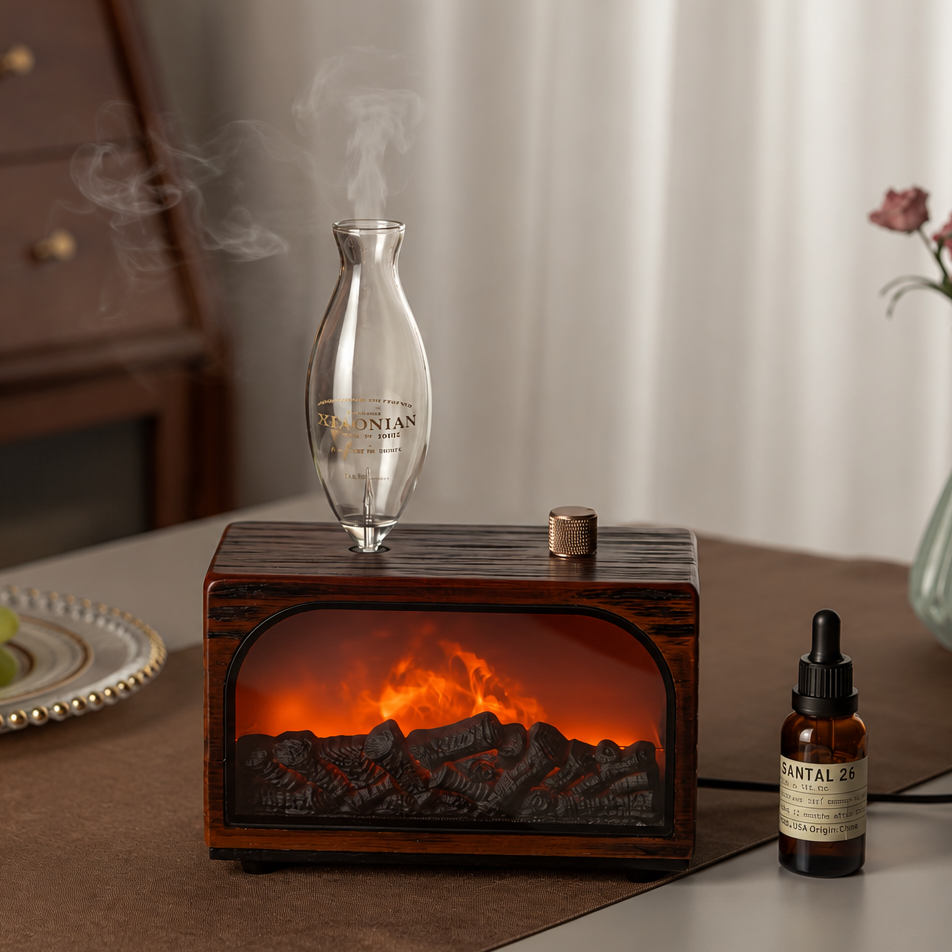 Mistora Fireplace Flame Aroma Diffuser - Image 1