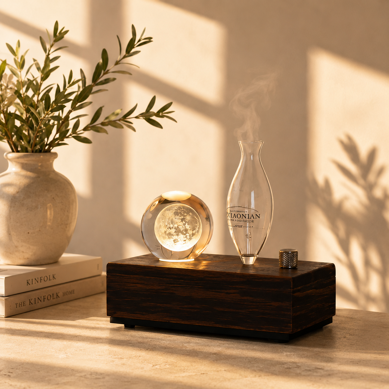 Mistora Crystal Glow Aroma Diffuser - Image 1