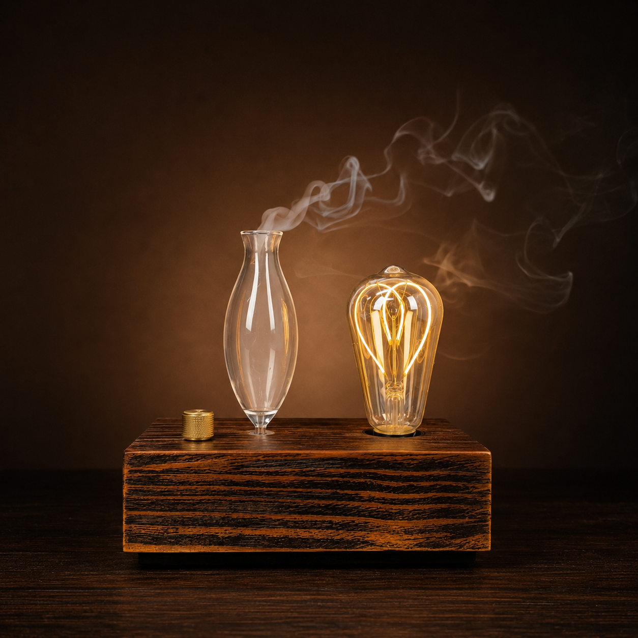 Mistora HeartGlow Wooden Aroma Diffuser - Image 4