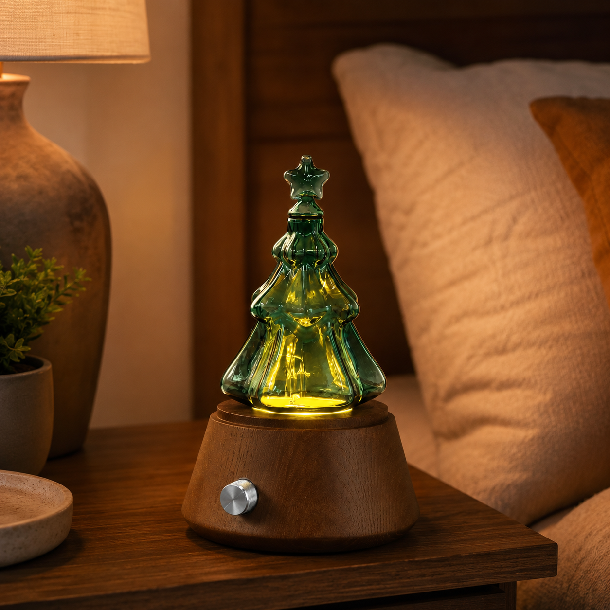 Mistora Christmas Tree Glass Aroma Diffuser - Image 4